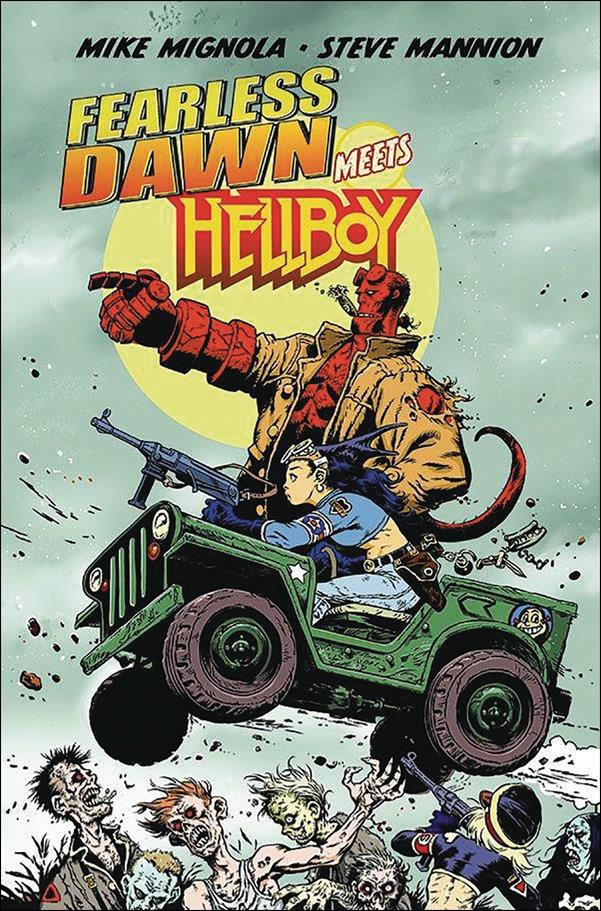 Fearless Dawn Meets Hellboy issue nn Steve Mannion Cover
