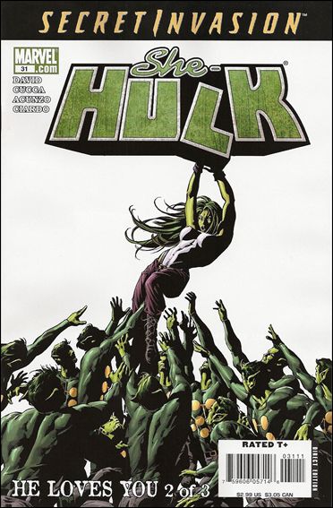 She-Hulk (2005) issue 31 Mike Deodato Jr. Cover