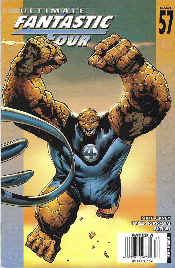 Ultimate Fantastic Four issue 57-B Newsstand Edition / Price Variant