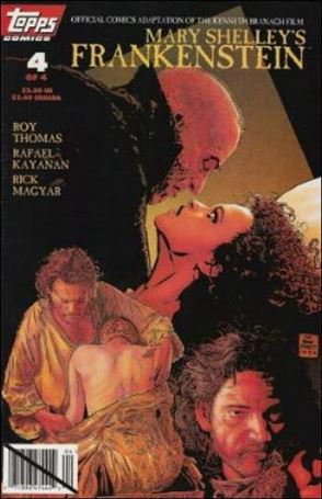 Mary Shelley's Frankenstein issue 4-C Tim Bradstreet Cover