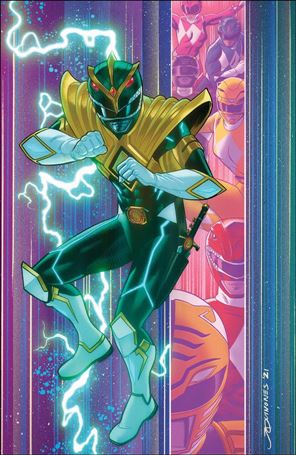 Mighty Morphin issue 9-E Joe Quinones Intermix 1:10 Cover