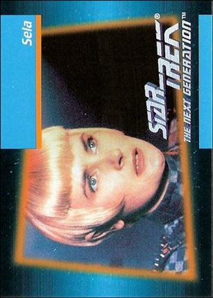 Star Trek: The Next Generation - Inaugural Edition (Base Set) card 28 Sela