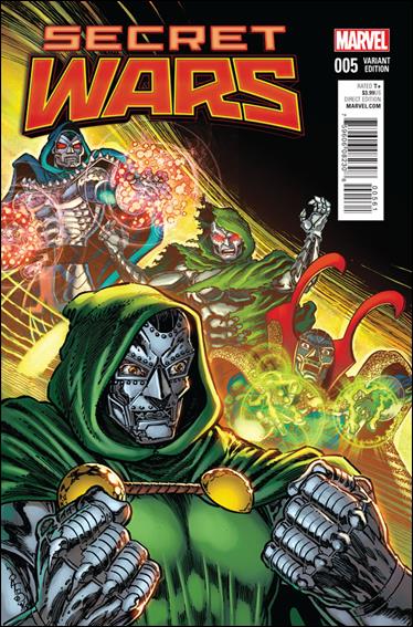 Secret Wars issue 5-D Pat Broderick 1:25 Cover