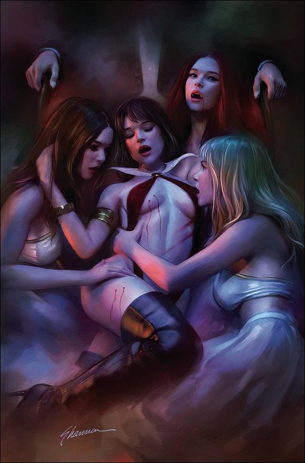 Vampirella/Dracula: Unholy issue 4-T Shannon Maer Virgin Cover