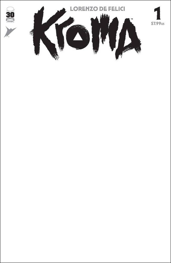 Kroma issue 1-E Blank/Sketch Cover