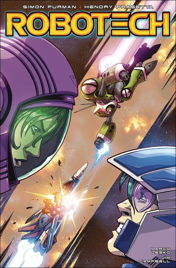 Robotech (2017) issue 15 Nick Roche Cover