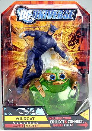 DC Universe Classics (Wave 09) figure 1-B Wildcat (Blue Costume)