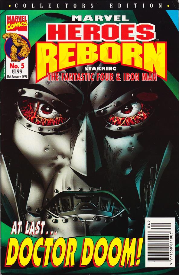Marvel Heroes Reborn (UK) issue 5 Cardstock Cover