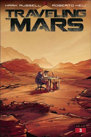 Traveling to Mars issue 3-B Valentina Pinti Cover