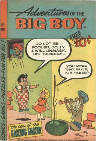 Adventures of the Big Boy issue 95-B West Coast Cover