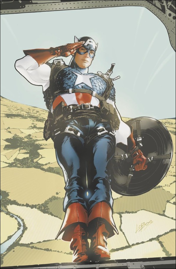 Captain America (2025) issue 1-N Pablo Villalobos 1:200 Virgin Cover