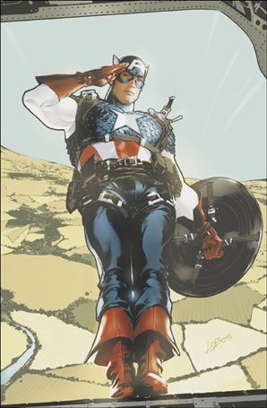 Captain America (2025) issue 1-N Pablo Villalobos Virgin 1:200 Cover