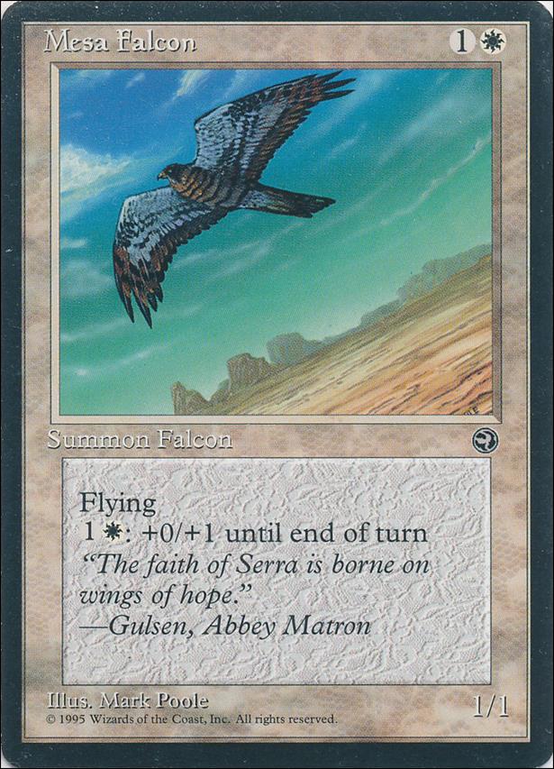 Magic the Gathering: Homelands (Base Set) card 10 Mesa Falcon