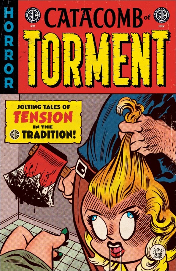 Catacomb of Torment issue 1-E Jay Stephens 1:10 Homage Cover