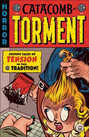Catacomb of Torment issue 1-E Jay Stephens 1:10 Homage Cover