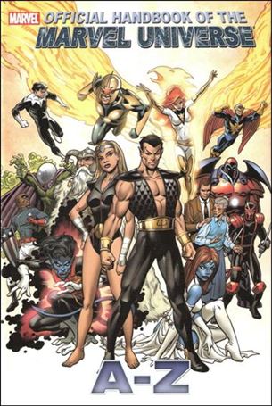Official Handbook of the Marvel Universe A to Z issue 8 Dust Jacket