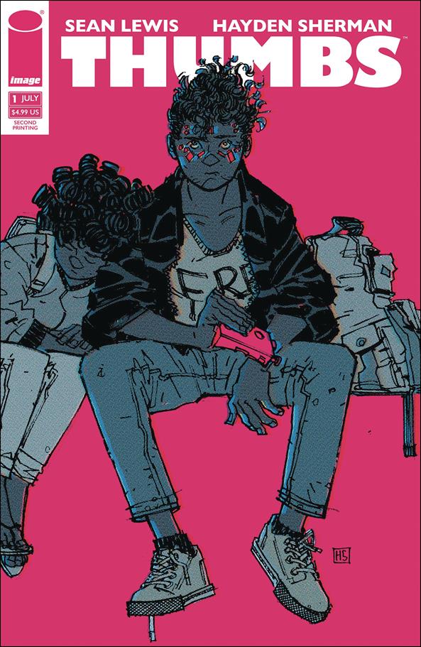 Thumbs issue 1-B Second Printing Cover