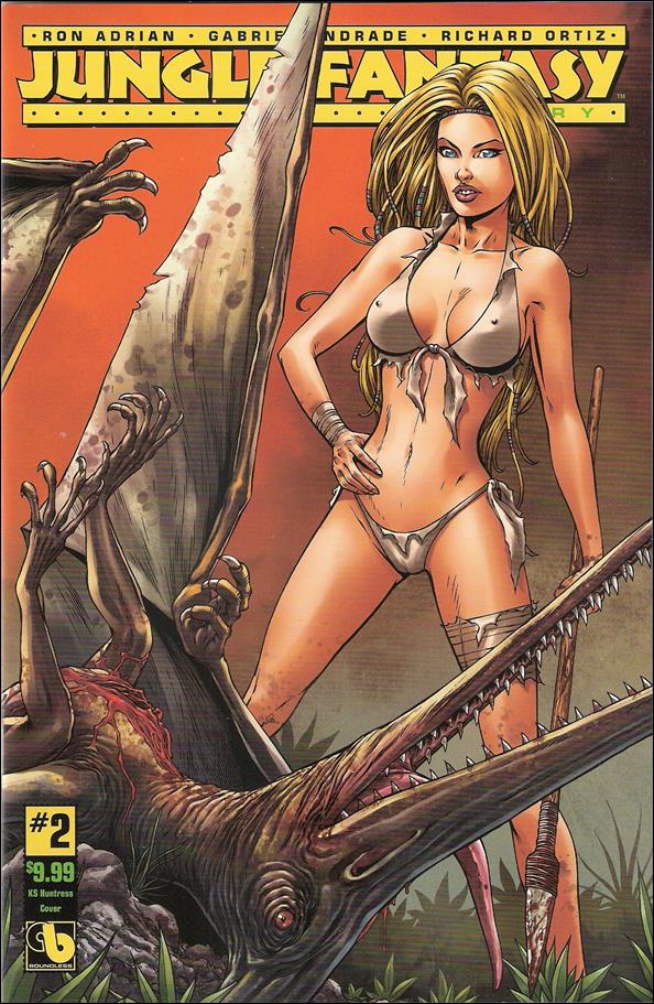 Jungle Fantasy: Ivory issue 2-N Kickstarter Huntress Cover