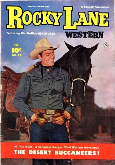 Rocky Lane Western (1949) issue 22