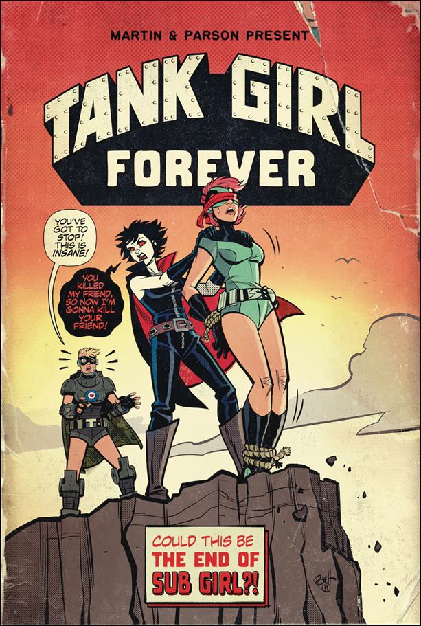 Tank Girl Ongoing issue 7 Brett Parson Cover