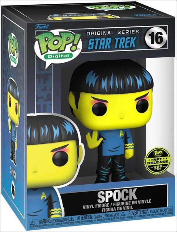 Pop! Digital figure 16 Spock 1/999