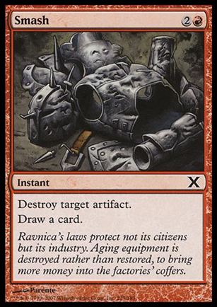 Magic the Gathering: 10th Edition (Base Set) card 235 Smash