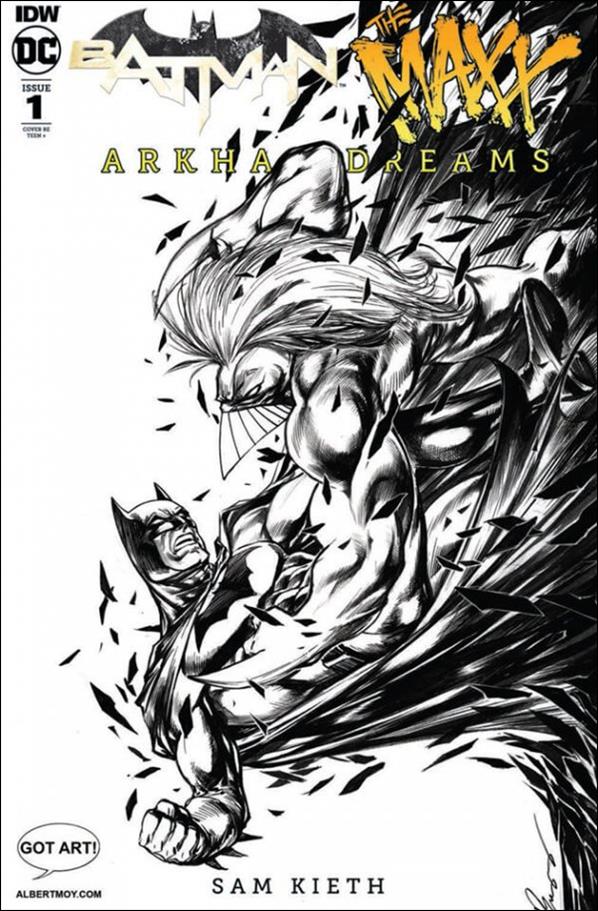 Batman/The Maxx: Arkham Dreams issue 1-G Buzz Got Art Sketch Cover