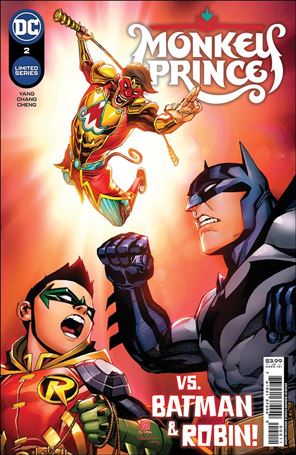 Monkey Prince issue 2 Bernard Chang Cover