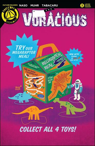 Voracious issue 3-B Jeffrey Veregge Cover 1/1500