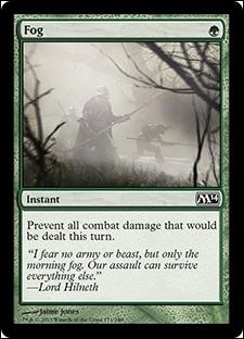 Magic the Gathering: 2014 Core Set (Base Set) card 171 Fog