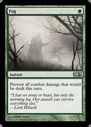 Magic the Gathering: 2014 Core Set (Base Set) card 171 Fog