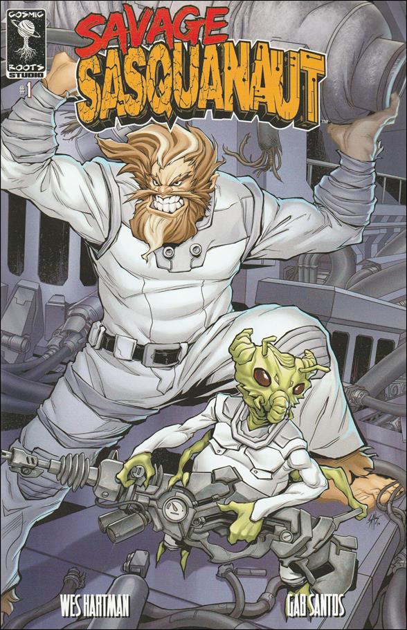 Savage Sasquanaut issue 1 Gab Santos Connecting Cover