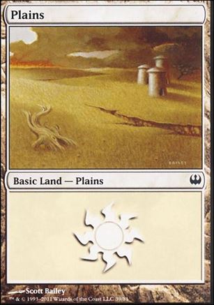 Magic the Gathering: Duel Decks: Knights vs. Dragons (Base Set) card 39 Plains