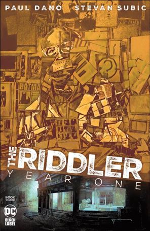 Riddler: Year One issue 3 Bill Sienkiewicz Cover