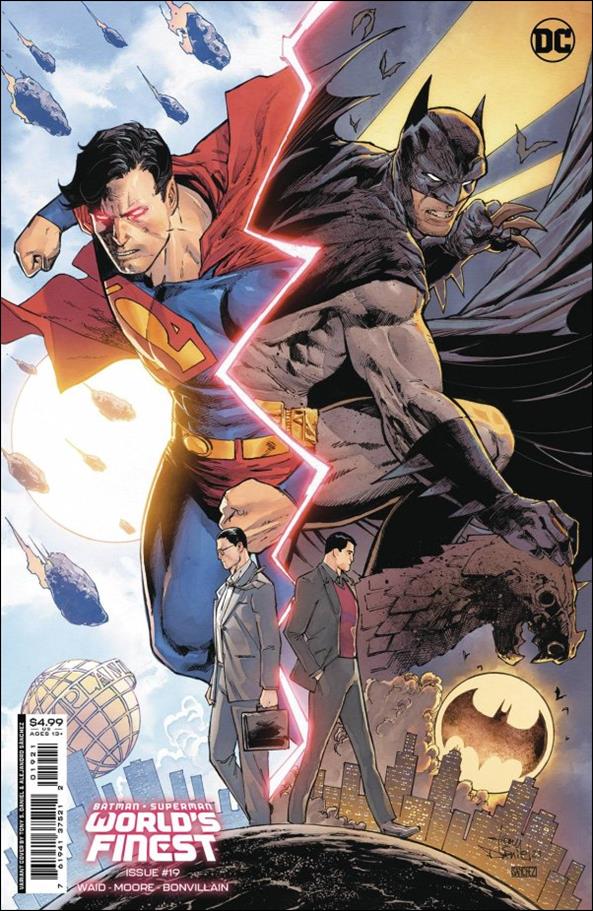 Batman/Superman: World's Finest issue 19-B Tony S. Daniel Cardstock Cover
