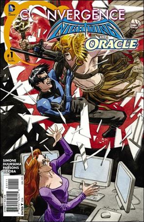 Convergence Nightwing/Oracle issue 1 Jill Thompson Cover