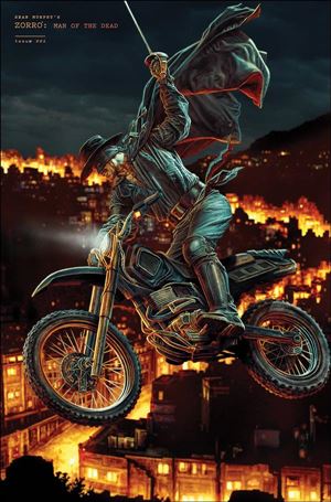 Zorro: Man of the Dead issue 1-B Lee Bermejo Cover