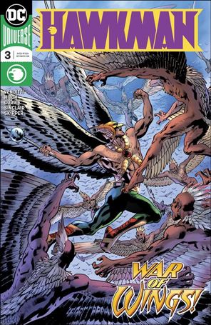 Hawkman (2018) issue 3 Bryan Hitch Cover
