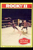 Rocky II (Base Set) card 78 Both Men Are Down!
