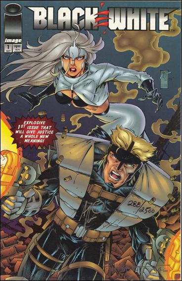 Black & White (1994) issue 1-B Dynamic Forces (signed by Art Thibert) 1/2500