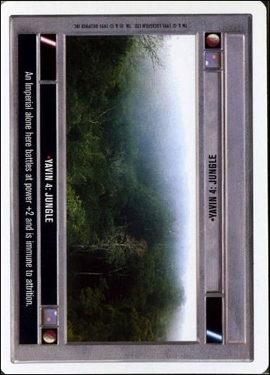 Star Wars: Premiere Unlimited (Base Set) card 131 Yavin 4: Jungle