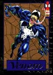 Amazing Spider-Man (Gold Web/Jumbo Packs Subset) card 1 Venom