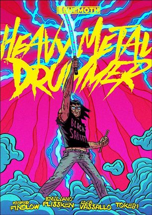 Heavy Metal Drummer issue 6-C Yellow Logo Cover