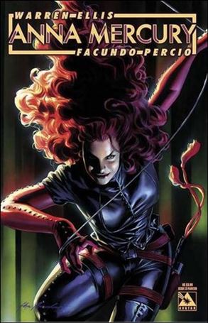 Anna Mercury issue 3-B Painted Cover