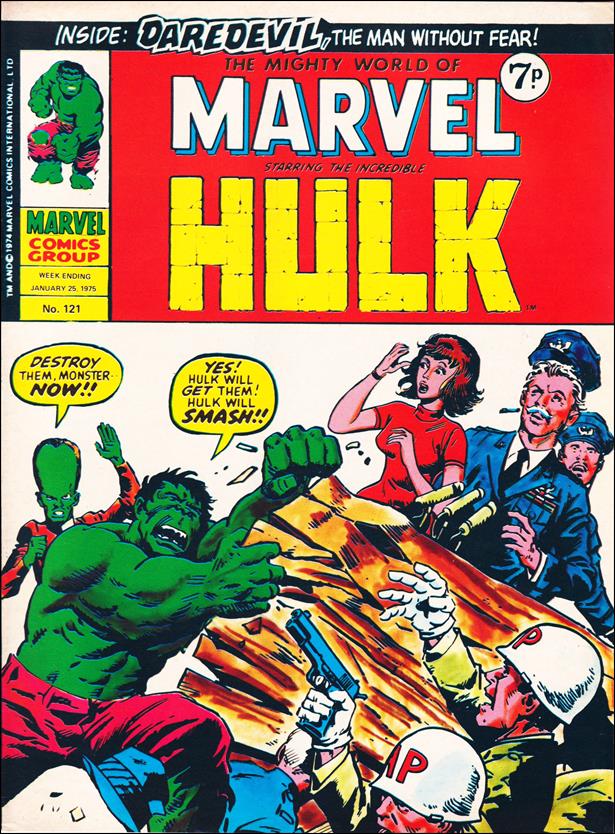 Mighty World of Marvel (UK) (1972) issue 121