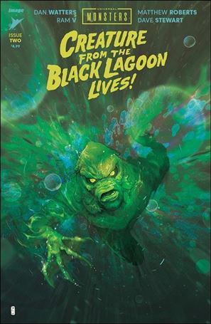 Universal Monsters: Creature From The Black Lagoon Lives! issue 2-F Christian Ward 1:75 Cover