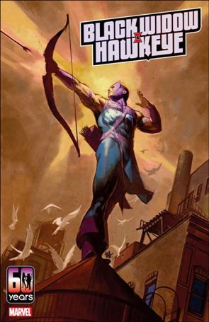 Black Widow & Hawkeye issue 3-B Ben Harvey Cover