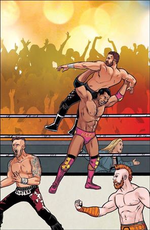 WWE issue 3-C Brent Schoonover Royal Rumble Connecting Cover 