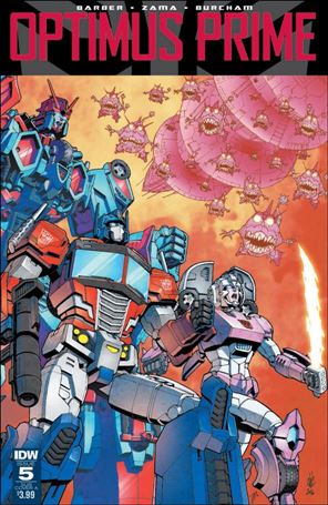 Optimus Prime issue 5-B Casey Coller Subscription Cover