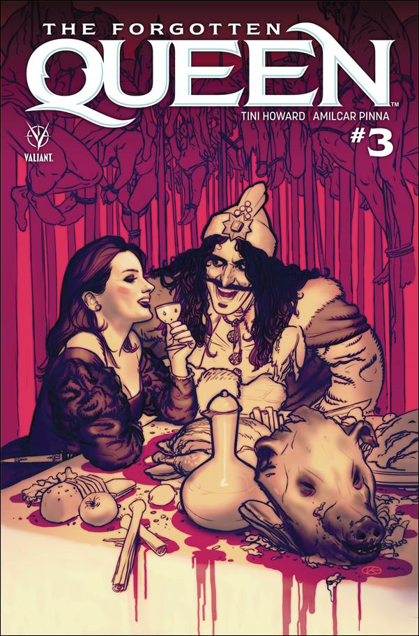 Forgotten Queen issue 3-B Viktor Kalvachev Cover